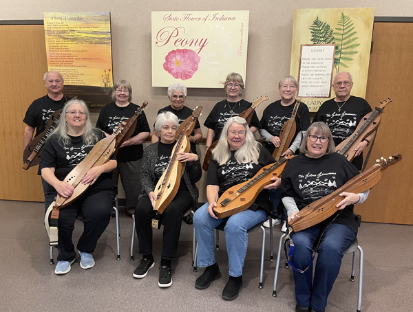 Silver-Strummers-2025-11 Silver Strummers Mountain Dulcimer Players, Pendleton Indiana.